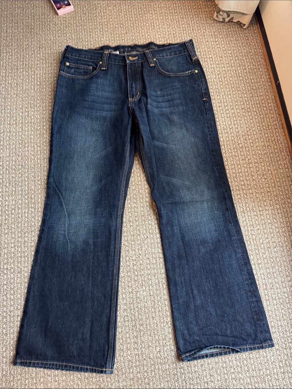 Men’s Carhartt Relaxed bootcut Dark wash Jeans